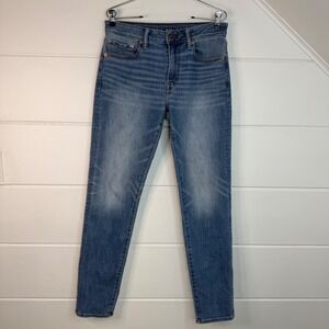 American Eagle AE AirFlex Athletic Fit Jean Mens 30x34 Slim Fit Jeans Blue Denim